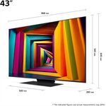 LG 43UT91006LA.API LED-TV UHD 4K Triple Tuner SMART