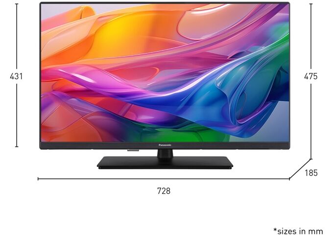 Panasonic TV-32S50AEZ si LED-TV HD Ready Smart Triple Tuner