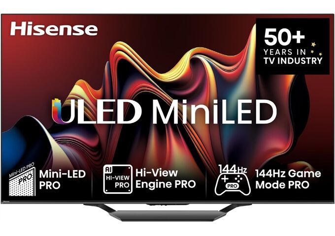 Hisense 85U7NQ sw LED-TV Mini LED UHD Multituner BT Smart