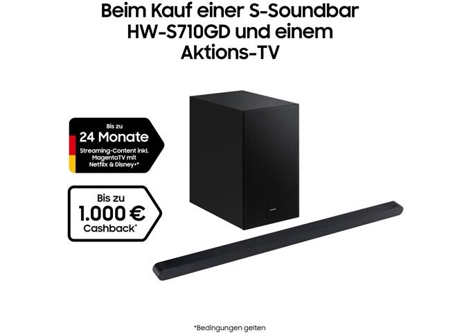 Samsung HW-S710 GD schwarz Soundbar 3.1 Kanal 250W