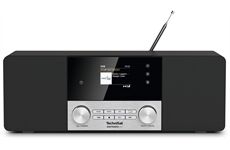 TechniSat DigitRadio 4 C sw/si DAB+/UKW-Stereoradio mit Blue