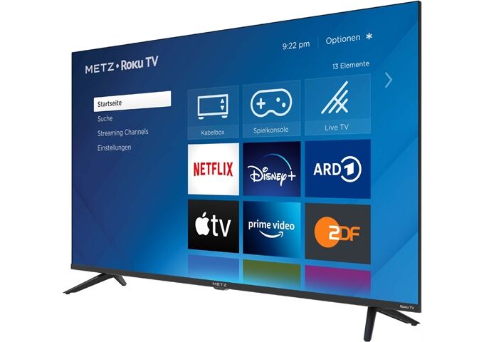 Metz blue 40MTE3001Z sw LED-TV FHD DVB-T2/C/S2 CI+ Smar