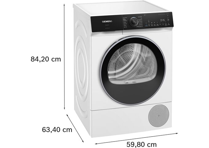 Siemens WQ45H2BG0 Wärmepumpentrockner C 9kg selfCleaningCo