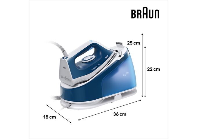 Braun IS 1511 WH ws/gr CareStyle 1 Pro Dampfbügelstation