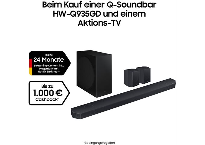 Samsung HW-Q935GD/ZG 9.1.4 Kanal Soundsystem Dolby Atmos