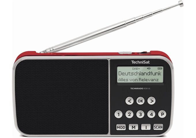 TechniSat TechniRadio RDR XL rt DAB+/UKW-Radio mit Bluetooth