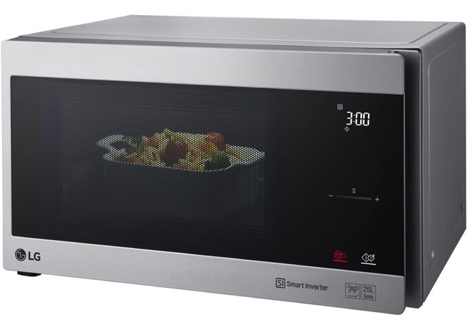 LG MS 2595 CIS silber Solo Mikrowelle 25L 1000W Smart