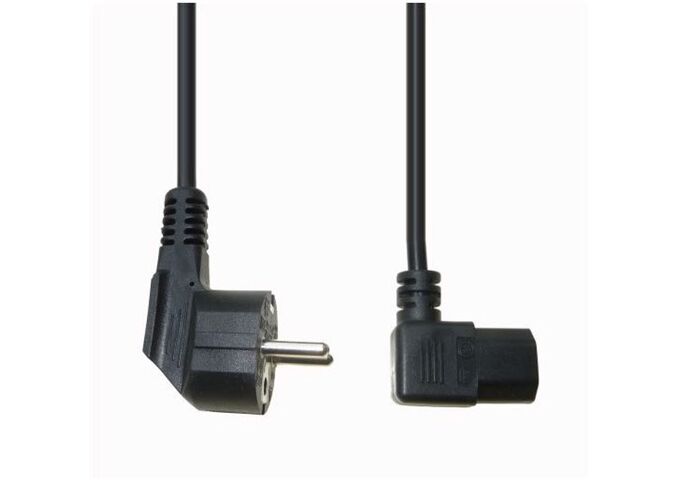 E+P SW 20 Kaltgeräte Winkelkabel sw 2m Netzkabel
