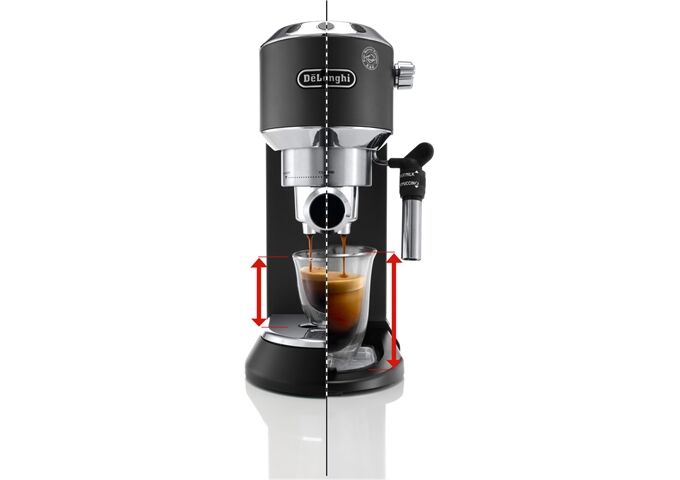 DE LONGHI EC 685.BK schwarz Dedica Style Espressomaschine Si