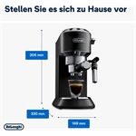 DE LONGHI EC 685.BK schwarz Dedica Style Espressomaschine Si