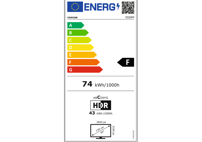 Coocaa 55S8G OLED-TV UHD Triple Tuner SMART Android