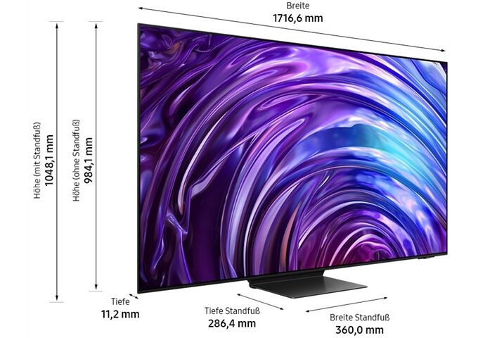 Samsung GQ77S95DATXZG OLED-TV 4K UHD TWIN Multituner HDR S