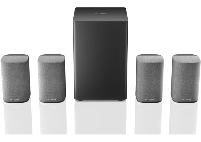 Loewe We.boost ash grey Home entertainment Set 4.1 720W