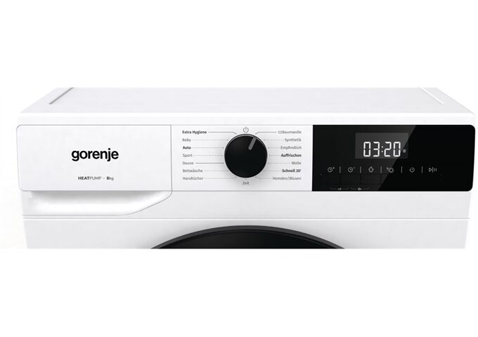 Gorenje DHNE83 Wärmepumpentrockner C 8kg Twin Air ConnectL