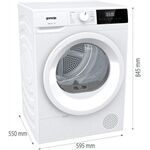 Gorenje DHNE72 Wärmepumpentrockner D 7kg TwinAir Gorenje DHNE72 Wärmepumpentrockner D 7kg TwinAir