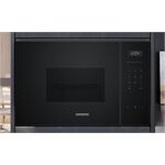 Siemens BF525LMB1 sw EB-Mikrowelle 800W 20L 5St 38,2x59,4x
