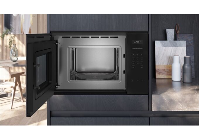 Siemens BF525LMB1 sw EB-Mikrowelle 800W 20L 5St 38,2x59,4x