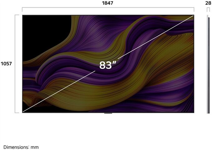 LG OLED83G58LW.AEU OLED-TV UHD Multituner Smart PVR a