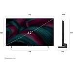 LG OLED42C58LA.AEU OLED-TV UHD Multituner Smart PVR a