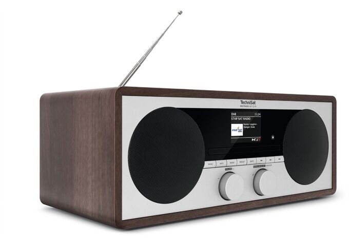 TechniSat DigitRadio 451 CD IR Holz DAB+/UKW/Internet-Radio