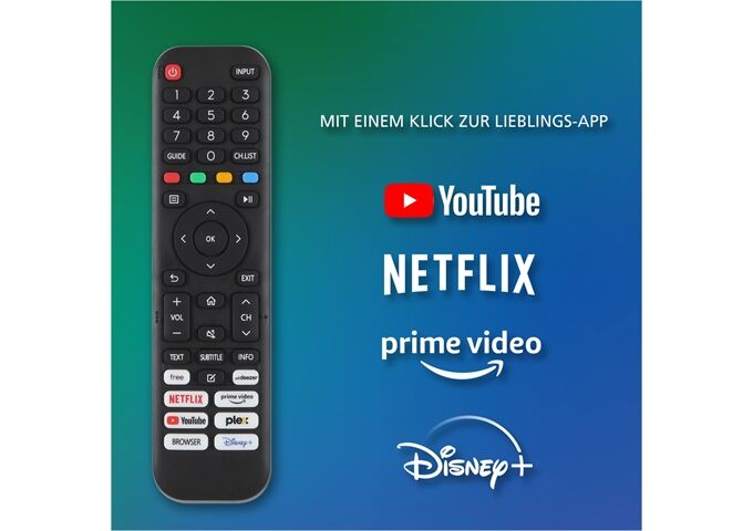 JVC LT-43VD3555 LED-TV UHD SMART VIDAA Multituner