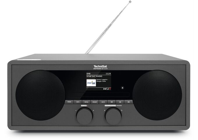 TechniSat DigitRadio 451 CD IR anthr DAB+/UKW/Internet-Radio