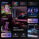 Hisense 65E77Q Pro sw QLED-TV UHD Multituner Smart Dolby V