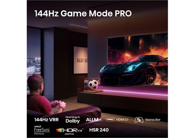 Hisense 65E77Q Pro sw QLED-TV UHD Multituner Smart Dolby V