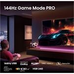 Hisense 55E77Q Pro sw QLED-TV UHD Multituner Smart Dolby V