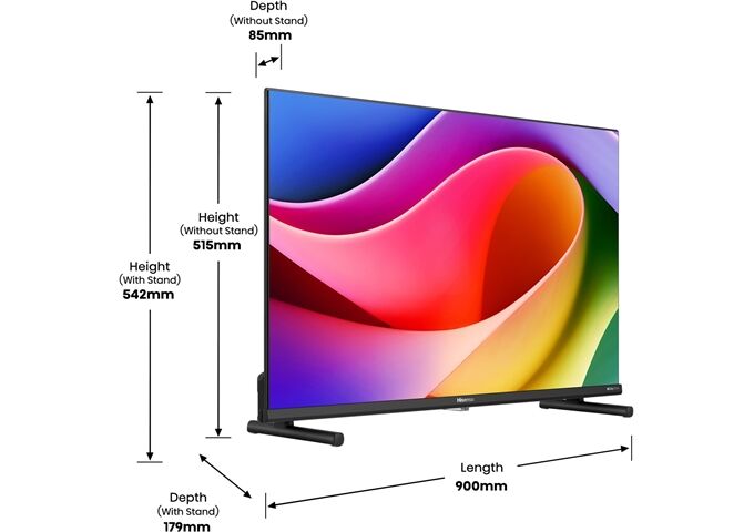 Hisense 40A5Q LED-TV FHD QLED Multituner Smart