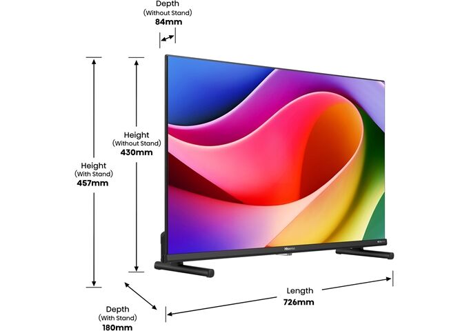 Hisense 32A5Q LED-TV FHD QLED Multituner Smart