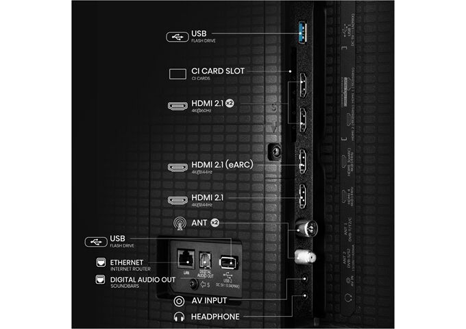 Hisense 50U7Q sw LED-TV Mini LED UHD Multituner BT Smart D