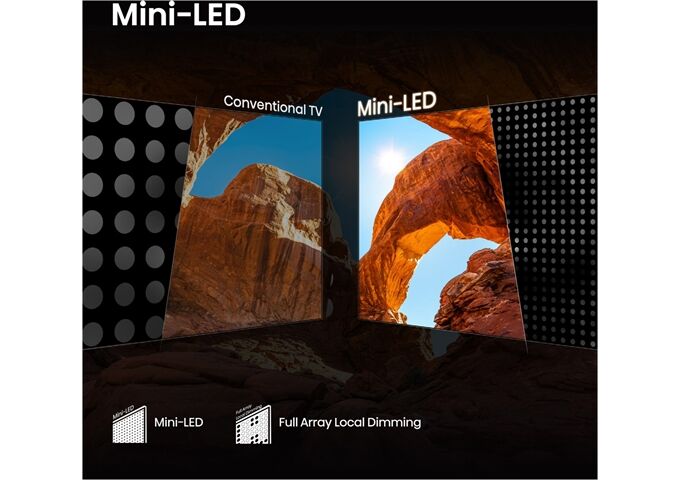 Hisense 50U7Q sw LED-TV Mini LED UHD Multituner BT Smart D