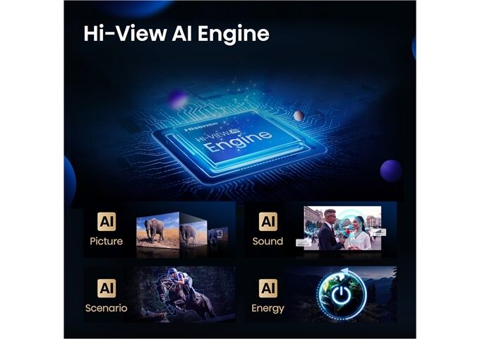 Hisense 50U7Q sw LED-TV Mini LED UHD Multituner BT Smart D