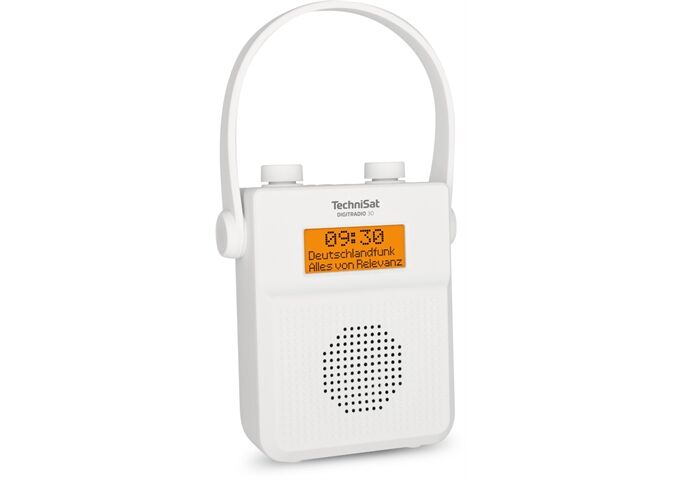 TechniSat DigitRadio 30 V2 ws DAB+/UKW Duschradio Bluetooth-