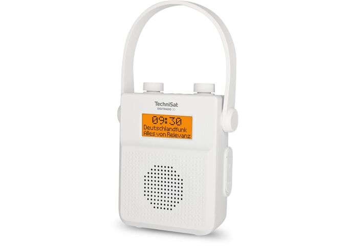 TechniSat DigitRadio 30 V2 ws DAB+/UKW Duschradio Bluetooth-