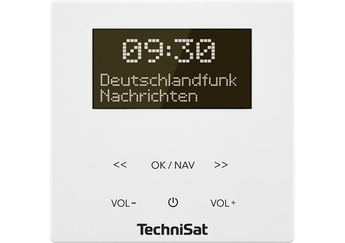 TechniSat DigitRadio UP 55 ws DAB+/UKW Unterputzradio Blueto