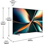 Hisense 100U7Q sw LED-TV Mini LED UHD Multituner BT Smart