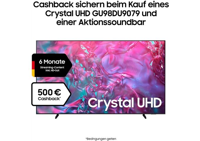 Samsung GU98DU9079UXZG LED-TV UHD DVB-T2HD/C/S2 SMART