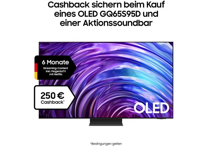 Samsung GQ65S95DATXZG OLED-TV 4K UHD TWIN Multituner HDR S