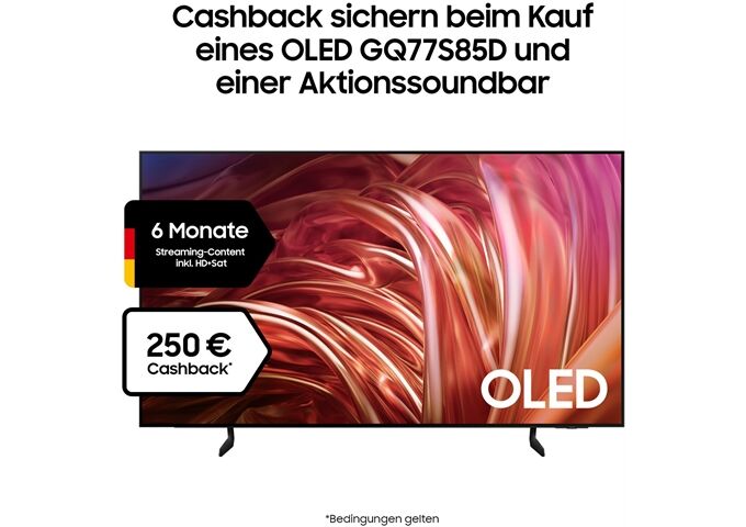 Samsung GQ77S85DAEXZG OLED-TV 4K UHD TWIN Multituner HDR S