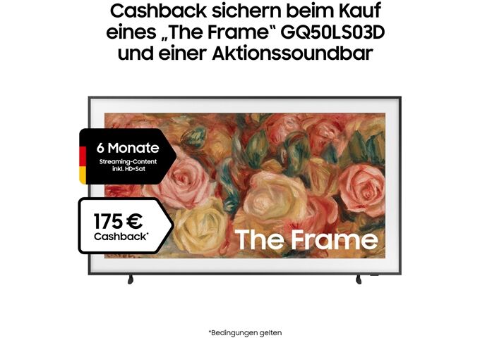 Samsung GQ50LS03DAUXZG Lifestyle LED-TV 4K UHD The Frame
