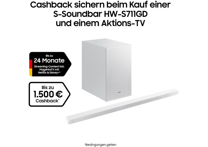 Samsung HW-S711 GD weiss Soundbar 3.1 Kanal 250W