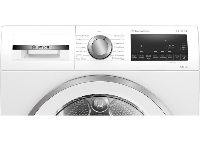 Bosch WQG2410H1 Wärmepumpentrockner D 9kg AutoDry Easy C