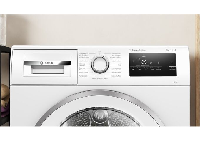 Bosch WTH85VH4 Wärmepumpentrockner D 8kg AutoDry Easy Cl