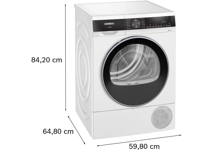 Siemens WQ41G20G1 Wärmepumpentrockner D 9kg autoDry easyCl