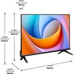 Hisense 32A4Q sw LED-TV HDready Multituner Smart USB HDMI