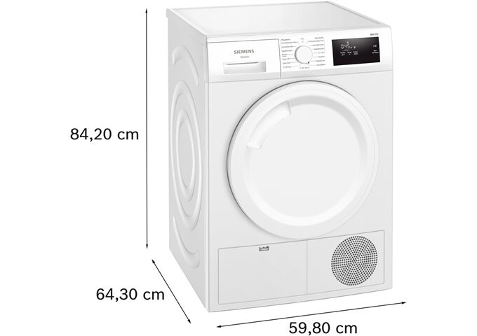 Siemens WT43H003 Wärmepumpentrockner F 7kg AutoDry EasyCle