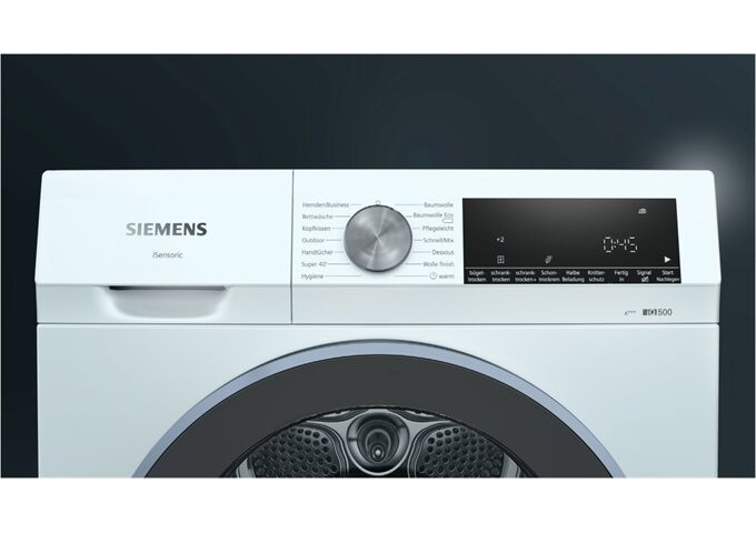 Siemens WQ33G2DG0 Wärmepumpentrockner 8 kg EEK C RZ EZV LE