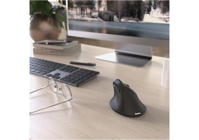 HAMA 182699 Vertikale Funkmaus EMW-500 ergonomisch 6 Ta